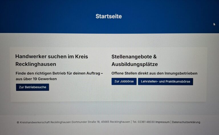 Neue Angebote auf der Betriebesuche