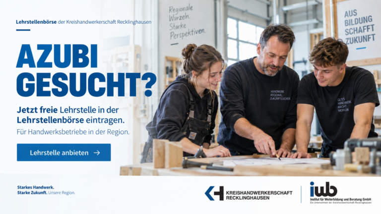 Lehrstellenbörse Handwerk Recklinghausen – Azubi gesucht